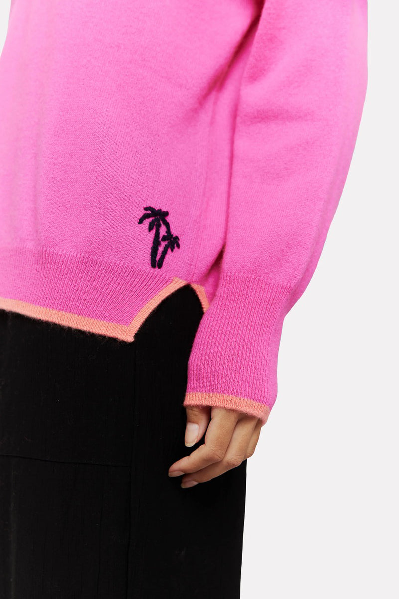 Malibu V-Neck Cashmere Sweater